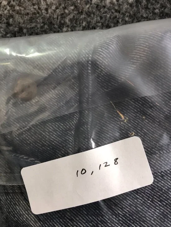 Carbon 2 Cobalt Shirt Mens Large Blue Cotton Yak Chest Flap Pockets Button - Picture 9 of 9